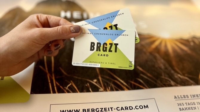 Foto: Grenzenloses Bergvergnügen mit der BRGZT-Card - 